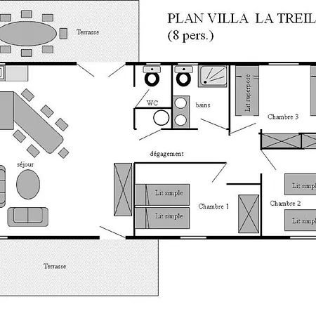 La Treille 2 8 Pers Nyaraló *
